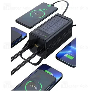 پاوربانک گرین لاین مدل solar max gl-p974 ظرفیت 80000 میلی آمپر ساعت