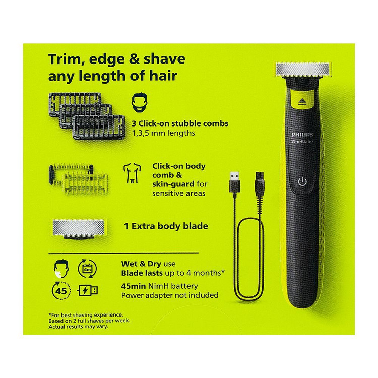 ماشین اصلاح فیلیپس مدل OneBlade QP2824/10
